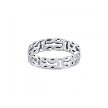 Celtic Knotwork Ring TR398 - Jewelry